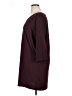 Leith Solid Burgundy Casual Dress Size XL - photo 5