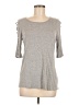 retrology Gray 3/4 Sleeve Top Size M - photo 1