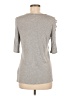 retrology Gray 3/4 Sleeve Top Size M - photo 2