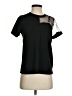 Shein Houndstooth Black Short Sleeve T-Shirt Size 4 - photo 1