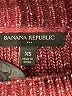 Banana Republic Factory Store 100% Polyester Tweed Burgundy Pullover Sweater Size XS - photo 7