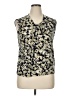 Jones Studio Black Sleeveless Blouse Size XL - photo 1