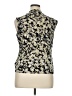 Jones Studio Black Sleeveless Blouse Size XL - photo 2