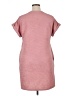 Assorted Brands Solid Pink Casual Dress Size XL (estimated) - photo 2
