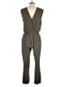 Zara Basic Solid Gray Jumpsuit Size S - photo 2