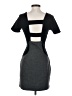Walter by Walter Baker Color Block Gray Casual Dress Size XS - photo 2