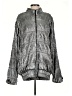 Assorted Brands 100% Polyester Metallic Silver Gray Jacket Size 2 - photo 1