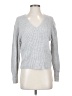 Express Metallic Silver Pullover Sweater Size XS - photo 1