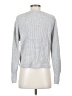 Express Metallic Silver Pullover Sweater Size XS - photo 2