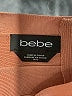 Bebe Solid Tan Orange Formal Skirt Size M - photo 4