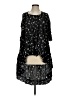 Assorted Brands 100% Rayon Stars Black Cocktail Dress Size 4 - photo 1