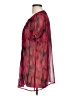 Calvin Klein 100% Polyester Red Short Sleeve Blouse Size L - photo 5