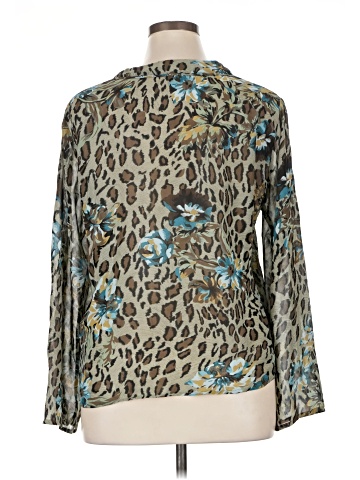 Lemon Grass Long Sleeve Blouse (view 2)