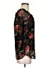 MIHOLL Black 3/4 Sleeve Blouse Size S - photo 4