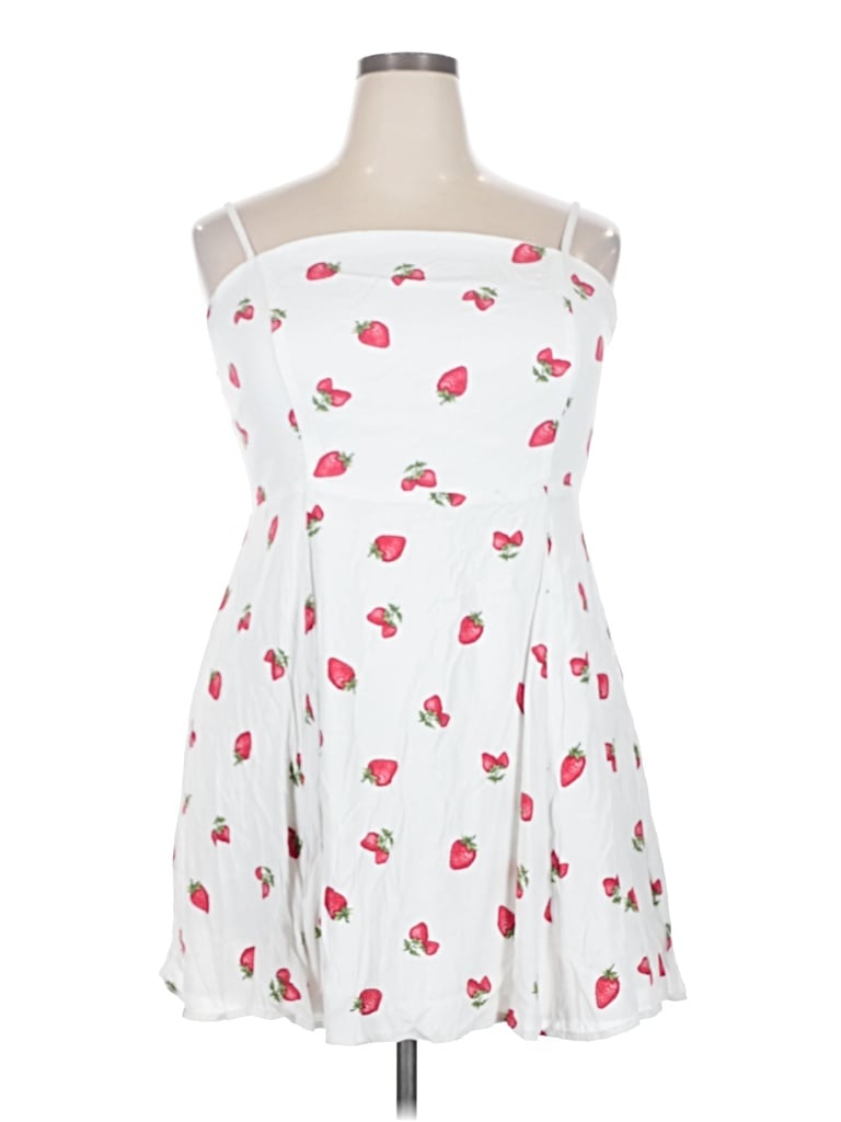 Pre-owned Forever 21 Plus Kimono In White