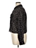 Wild Fable 100% Polyester Floral Black Long Sleeve Blouse Size XL - photo 5