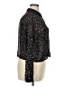 Wild Fable 100% Polyester Floral Black Long Sleeve Blouse Size XL - photo 4
