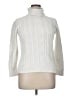 Croft & Barrow 100% Cotton White Turtleneck Sweater Size XL - photo 1