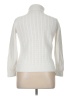Croft & Barrow 100% Cotton White Turtleneck Sweater Size XL - photo 2