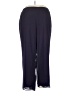 Maya Brooke 100% Polyester Solid Blue Casual Pants Size 24W - photo 1