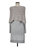 Simply Noelle Gray Poncho Size 8 - 10 - photo 2