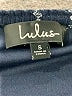 Lulus 100% Rayon Chevron-herringbone Blue Romper Size S - photo 3