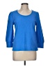 Talbots Blue 3/4 Sleeve Top Size M - photo 1