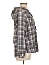 Boston Traders Plaid Gray Long Sleeve Blouse Size L - photo 4