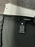 Aqua 100% Polyester Solid Black Casual Dress Size S - photo 7