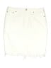 J. McLaughlin Ivory Denim Skirt Size 8 - photo 1