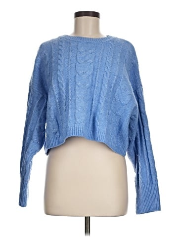 Pink Rose Pullover Sweater (view 1)