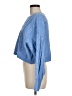Pink Rose 100% Polyester Blue Pullover Sweater Size M - photo 5