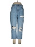 Topshop 100% Cotton Blue Jeans Size 32 waist - photo 1