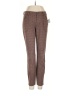 Cartonnier Houndstooth Brown Casual Pants Size 2 - photo 1