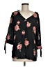 Brina & Em Black 3/4 Sleeve Blouse Size M - photo 1