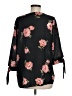 Brina & Em Black 3/4 Sleeve Blouse Size M - photo 2