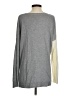 Laurie Felt Hearts Gray Pullover Sweater Size S - photo 2