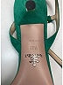 Prada Color Block Teal Green Sandals Size EU 37 1/2 - photo 6