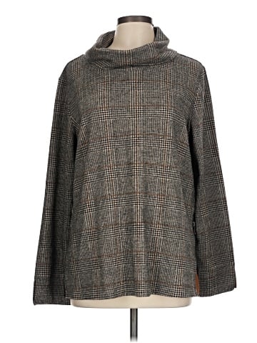 Tribal Turtleneck Sweater (view 1)