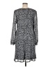 Allison Brittney Animal Print Gray Casual Dress Size 2X - photo 2