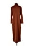 Weekend Brown Orange Casual Dress Size M - photo 2