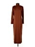 Weekend Brown Orange Casual Dress Size M - photo 1