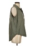 NYDJ Green Sleeveless Button-Down Shirt Size S - photo 4