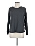 Live Love Lounge by Karen Neuberger Gray Pullover Sweater Size M - photo 1