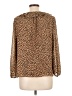 J.Crew Factory Store 100% Polyester Brown Long Sleeve Blouse Size L - photo 2