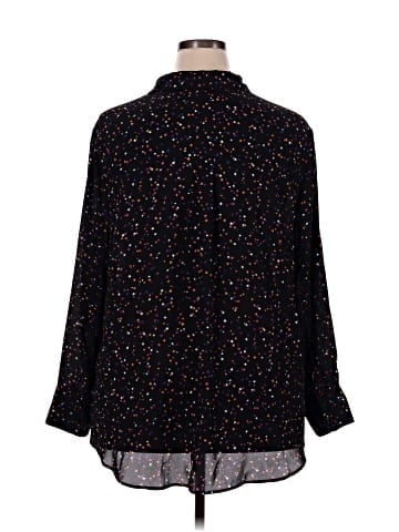 POPSUGAR Long Sleeve Blouse (view 2)