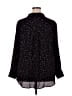 POPSUGAR 100% Polyester Polka Dots Black Long Sleeve Blouse Size 2X - photo 2