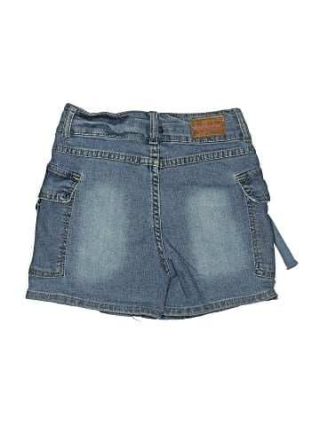 Wallflower Denim Skirt (view 2)