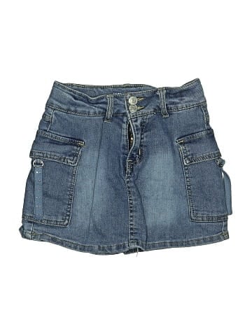 Wallflower Denim Skirt (view 1)