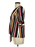 Marci Stripes Orange 3/4 Sleeve Blouse Size S - photo 5